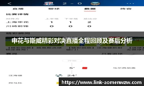 申花与斯威精彩对决直播全程回顾及赛后分析